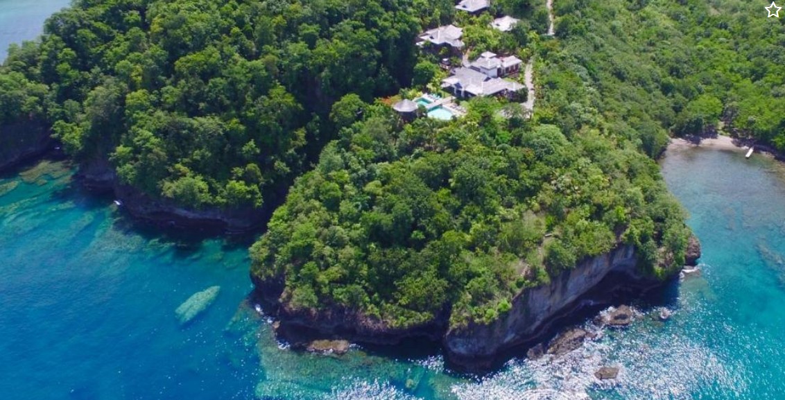 Beach Front Villa in Saint Lucia for sale Sea View