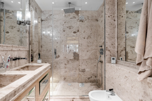 Luxury Apartment Monaco Fontvieille Bathroom Shower Guetig Group