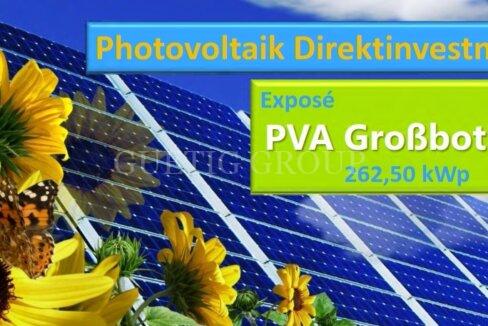 Direktinvestment in Solaranlagen Großbothen Guetig Group