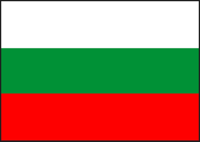 Flagge Republik Bulgarien