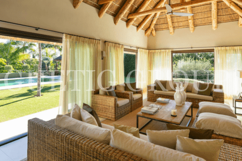 Villa in Marbella Sierra Blanca mit Meerblick Livingroom